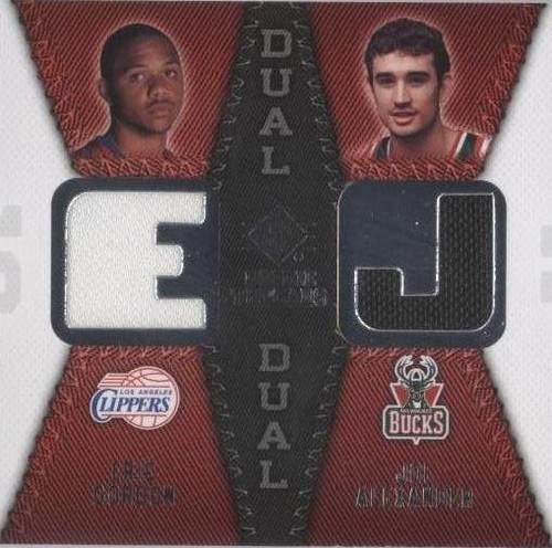 2008-09 SP Rookie Threads - Joe Alexander/Eric Gordon #RTD-GA