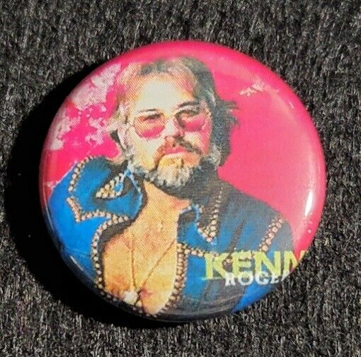 Kenny Rogers - Kenny Rogers Pin - Rock & Roll - Officially Licensed