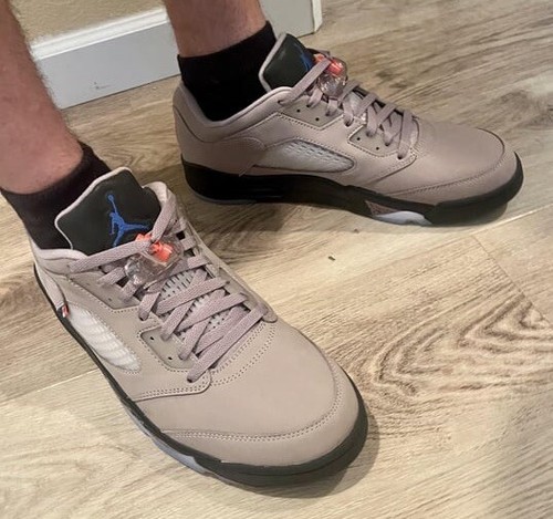 d　Air Jordan5 PARIS 29cm PSG x Air Jordan 5 Low “Pumice” Pumice/Game Royal-Black