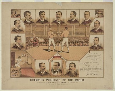 Photo:Champion pugilists of the world