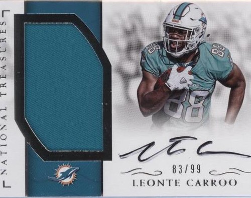 2016 Panini National Treasures Leonte Carroo #RMS-LC