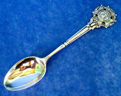 Walter Trickett Sheffield Antique Rare Sterling Silver Spoon Hallmarked 1910
