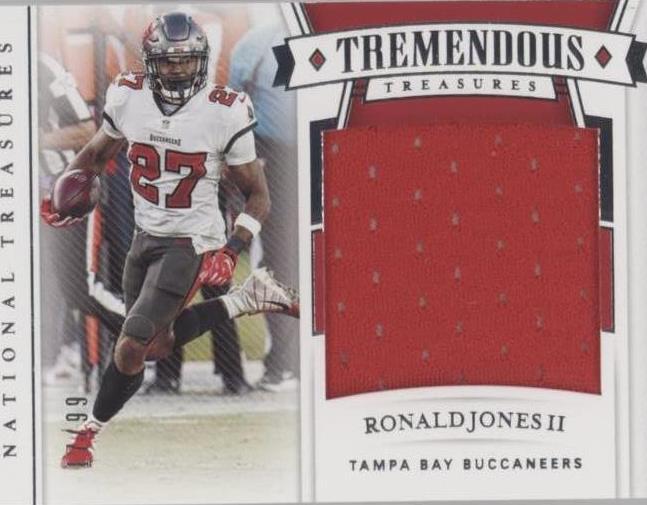2020 Panini National Treasures Ronald Jones II #TT-RJ