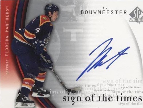 2005-06 SP Authentic - Jay Bouwmeester #BW