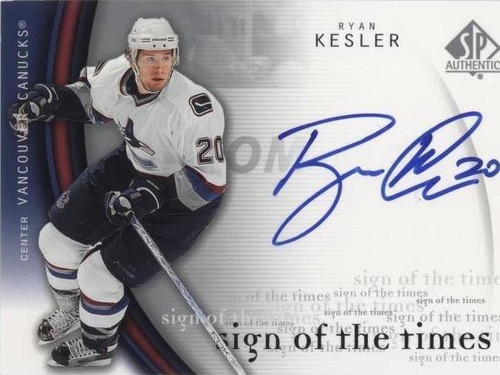 2005-06 SP Authentic - Ryan Kesler #RK