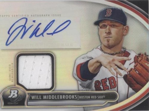 2013 Bowman Platinum - Will Middlebrooks #AR-WM