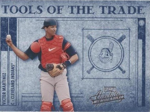 2003 Playoff Absolute Memorabilia - Victor Martinez #TT-76