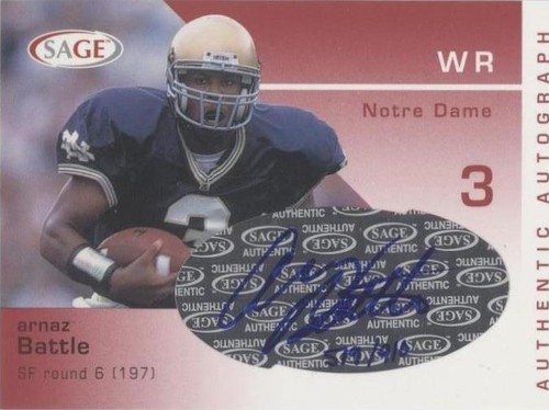 2003 SAGE Arnaz Battle #A5