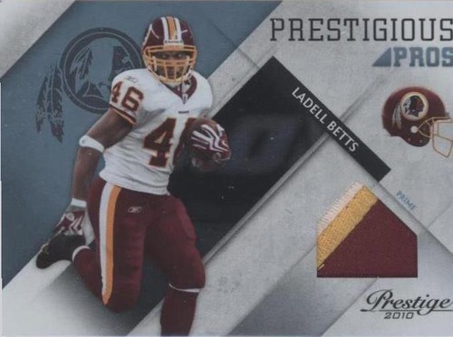 2010 Playoff Prestige Ladell Betts #28