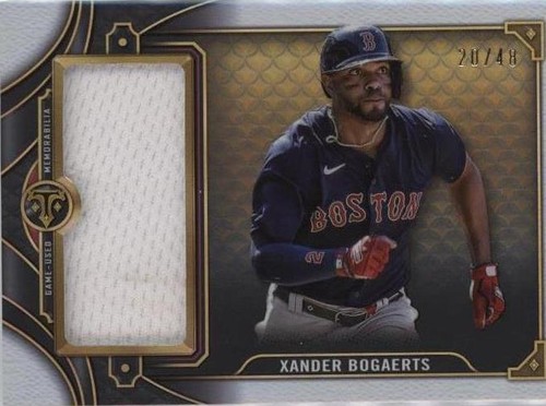 2022 Topps Triple Threads - Xander Bogaerts #SJR1-XB1