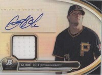 2013 Bowman Platinum - Gerrit Cole #AR-GC