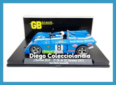 CHEVRON B19 2º 2H. JARAMA 1971 DE FLY CAR MODEL- GB TRACK REF/ GB11 .