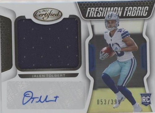 2022 Panini Certified Jalen Tolbert #230