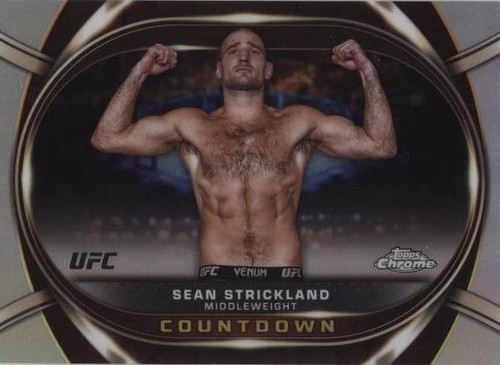 2024 Topps Chrome UFC - Sean Strickland #COU-12