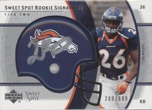 2004 Upper Deck Sweet Spot Tatum Bell #277