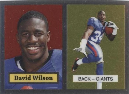 2012 Topps Chrome David Wilson #21