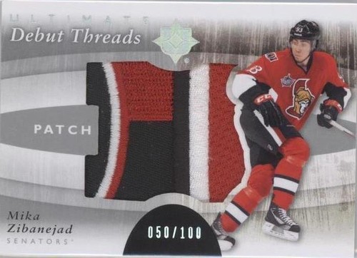 2011-12 Ultimate Collection - Mika Zibanejad #DT-MZ