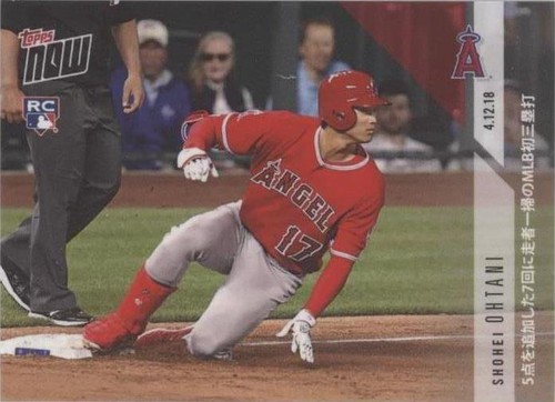 2018 Topps Now - Shohei Ohtani #72J