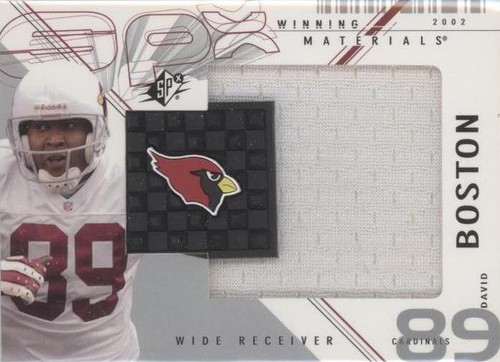 2002 SPx David Boston #WM-BO