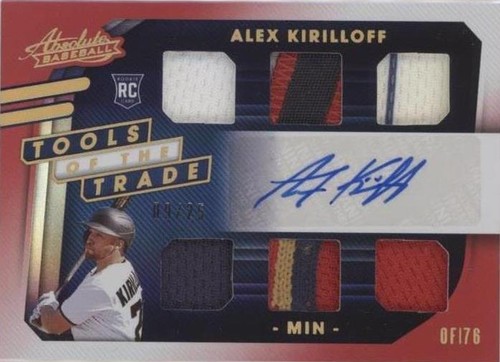 2021 Panini Absolute - Alex Kirilloff #TT6S-AK