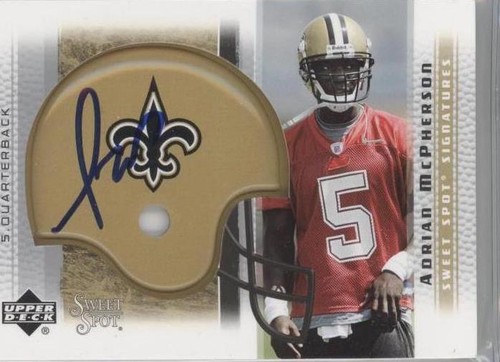 2005 Upper Deck Sweet Spot Adrian McPherson #SS-AM