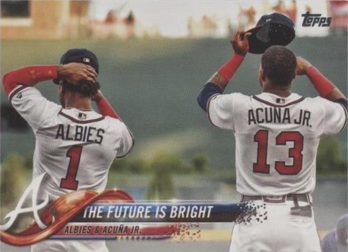 【レアシリーズ・未開封！】2018 Topps Update Series 2018 Topps Update Debut Gold /2018 Ronald Acuna Jr #US252