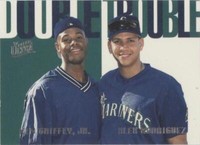 1997 Fleer Ultra - Alex Rodriguez Ken Griffey Jr #9