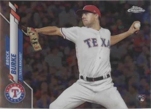 2020 Topps Chrome - Brock Burke #159