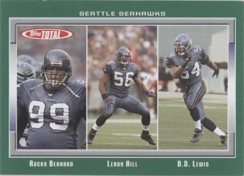 2006 Topps Total D.D. Lewis Leroy Hill Rocky Bernard #139
