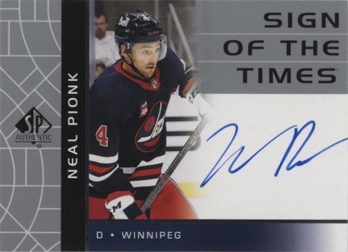 2022-23 SP Authentic - Neal Pionk #RSOTT-NP