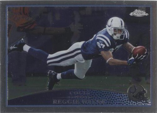 2009 Topps Chrome Reggie Wayne #TC54