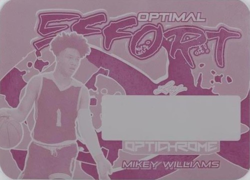 2022-23 Leaf Optichrome - Mikey Williams #OE-MW2