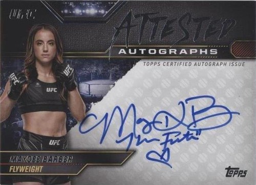 2024 Topps UFC Knockout - Maycee Barber #ATT-MBR