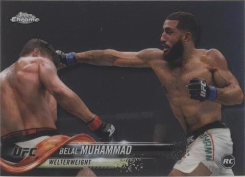 2018 Topps Chrome UFC - Belal Muhammad #75
