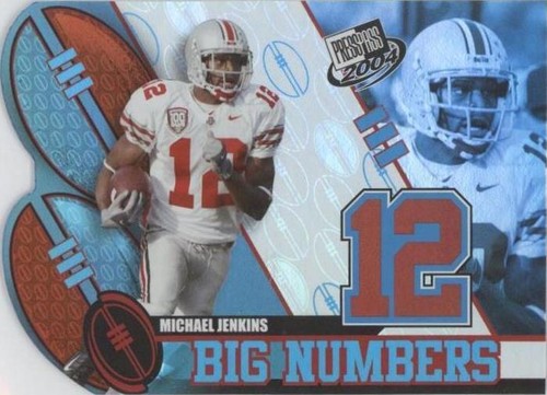2004 Press Pass Michael Jenkins #BN 10
