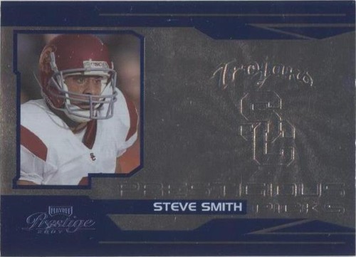 2007 Playoff Prestige Steve Smith #PK-8