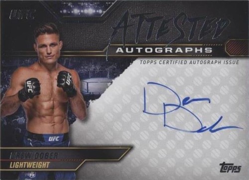 2024 Topps UFC Knockout - Drew Dober #ATT-DDR