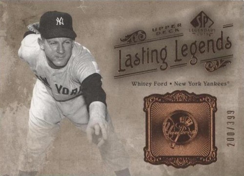 2005 SP Legendary Cuts - Whitey Ford #LL-WF