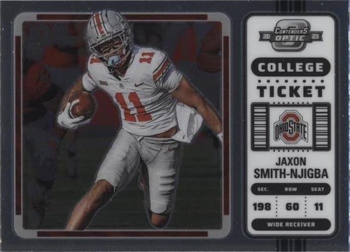 2023 Panini Chronicles Draft Picks Jaxon Smith-Njigba #6