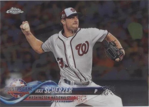 2018 Topps Chrome Update - Max Scherzer #HMT77