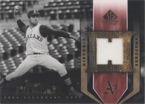 2004 SP Legendary Cuts - Catfish Hunter #HS-CH
