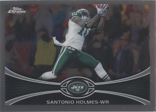 2012 Topps Chrome Santonio Holmes #124