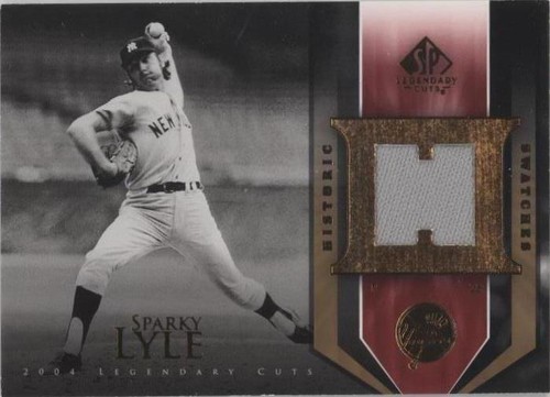 2004 SP Legendary Cuts - Sparky Lyle #HS-SL