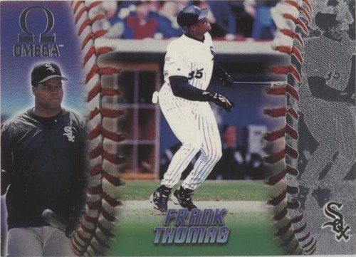 1998 Pacific Omega Face To Face #7 Chipper Jones Frank Thomas | eBay