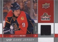 2009-10 Upper Deck - Stephen Weiss #GJ-WE