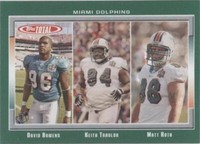 2006 Topps Total David Bowens Keith Traylor Matt Roth #81