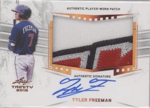 2019 Leaf Trinity - Tyler Freeman #PA-TF1