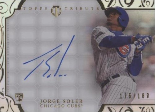 2015 Topps Tribute - Jorge Soler #TA-JOS