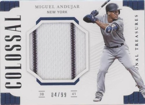2019 Panini National Treasures - Miguel Andujar #CM-MA