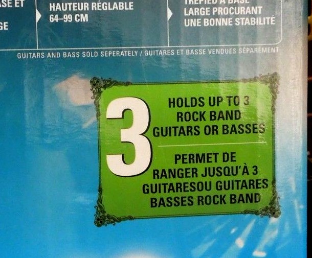 GUITAR STAND FOR BEATLES ROCKBAND STYLE GUITARS - TRIPLE TREE -  HOLDS 3 GUITARS